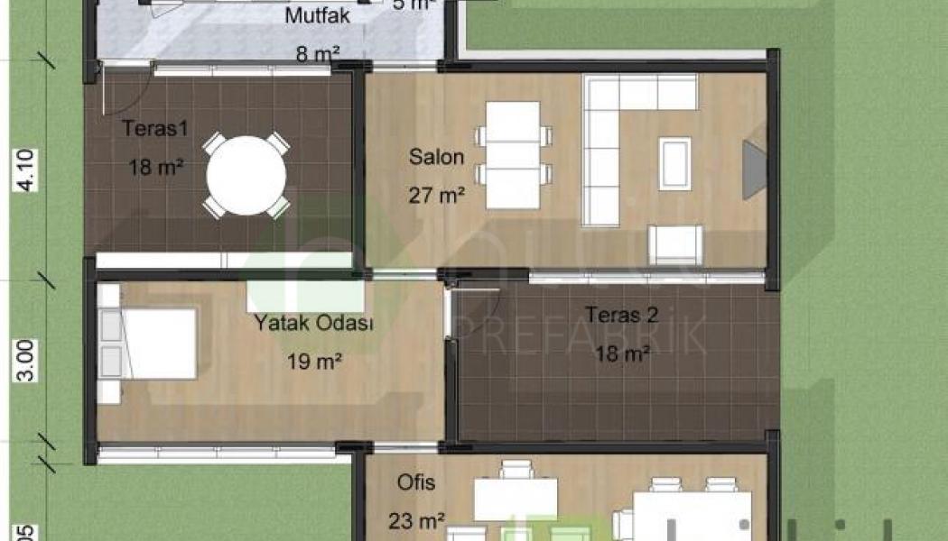 Çelik Villa Yazlık